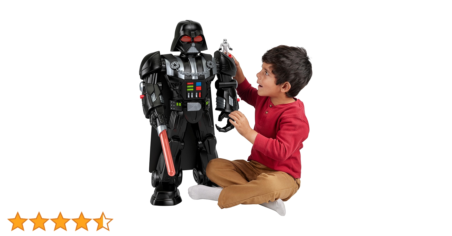 【60cm】スター・ウォーズ ダース・ベイダーボット 高さ約60cm以上 Amazon.co.jp: Fisher-Price Imaginext スターウォーズ ダース